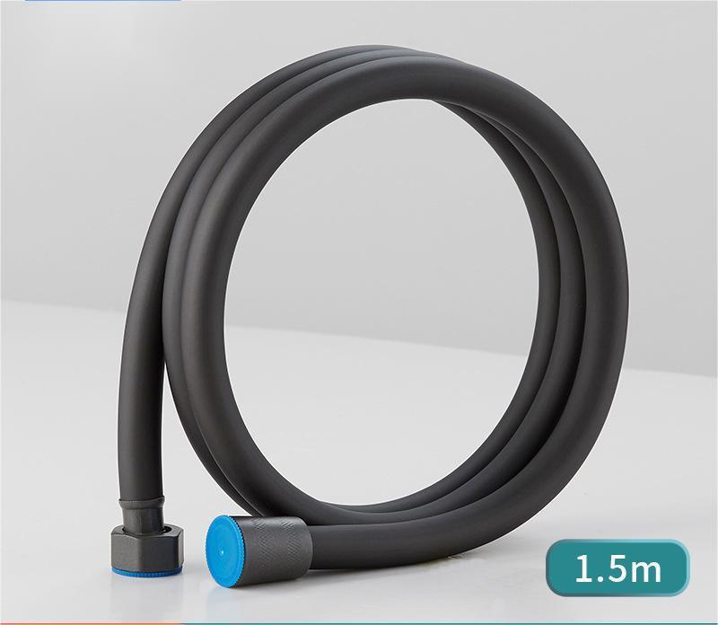 Reinforced Nylon Silk Shower Hose, Stainless Steel Anti-Scald, Anti-Tangle, Explosion-Proof, Flexible and Universal Fit