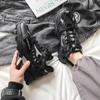 Fashion 2024 New Men Platform Sneakers Fashion Mesh Breathable Lace Up Chunky Shoes Trainers Trendy Sport Dad Shoes Zapatillas Hombre