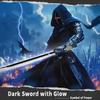 Mold King 10138 Technik Darksaber Building Blocks Set, MOC Light Sword Model Building Blocks, Light and Rechargeable Role-Playing Toy for Kids and