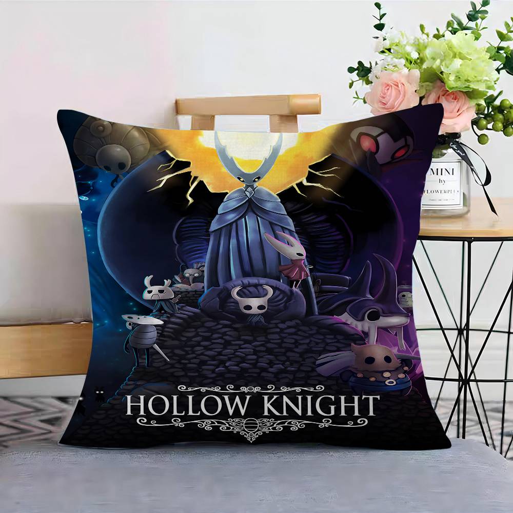 Game Hollow Knight Cushion Cover Pillow Cover Decor Pillowcase Printed Cushion Case For Couch