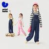 Girls' Loose Denim Overalls