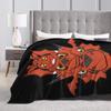 Jyarimon Gigimon Guilmon Growlmon Evolution Knitted Blankets Digimon  Wool Throw Blankets Summer Bedspreads