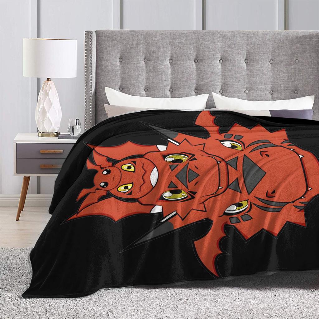 Jyarimon Gigimon Guilmon Growlmon Evolution Knitted Blankets Digimon  Wool Throw Blankets Summer Bedspreads