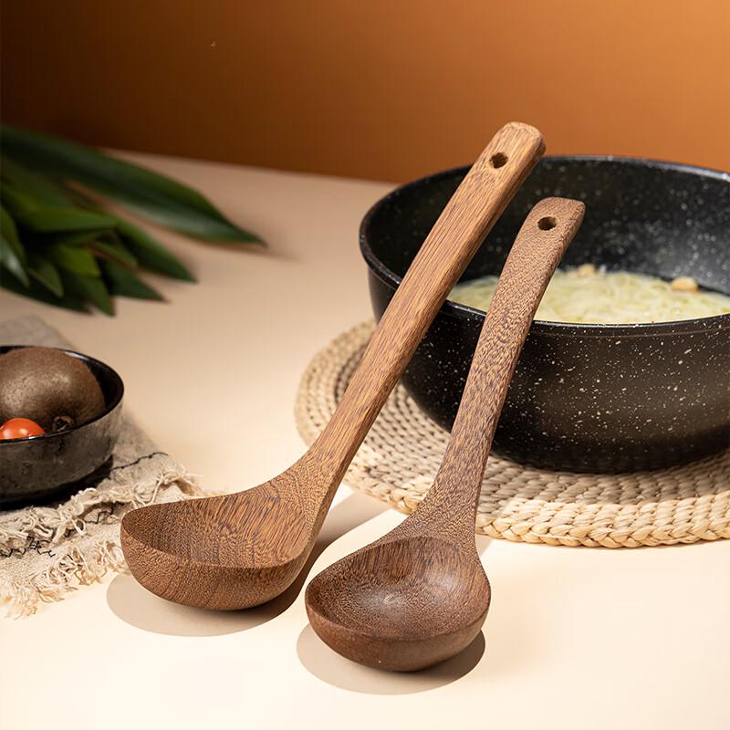 Jinpai Wenge Wood Spatula for Non-Stick Pans