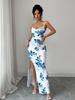 European Style Backless Spaghetti Strap Dress for Women - Spring/Summer 2026 Collection