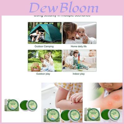 Balsamo Repellente Delicato per Bambini Con Ingredienti Vegetali Lenitivi Sollievo Naturale e Fresco dalle Punture d'Insetto