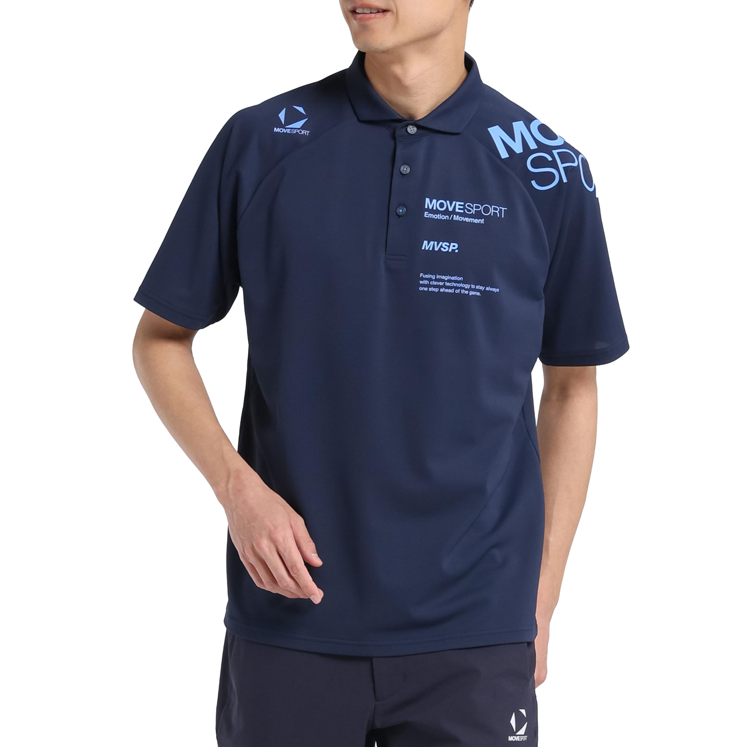 

Move Sports DESCENTE Гольф Футболка поло с коротким рукавом EXcDRY Пике NV00 Футболка высокой плотности, Дышащая, Мужская, (ST5SHSZ6MB)