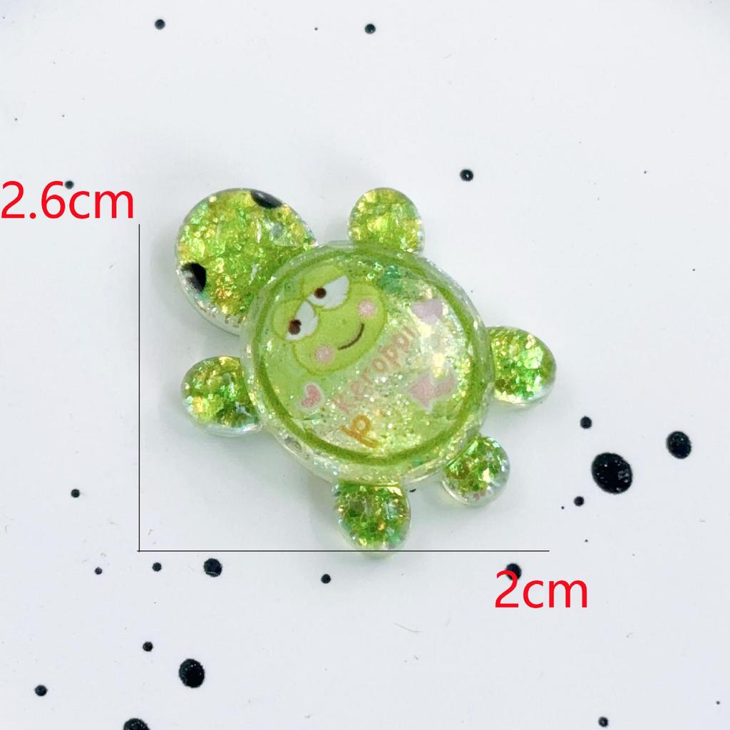 Flashing Resin Luminous Turtle Ornaments - Large & Small DIY Accessories