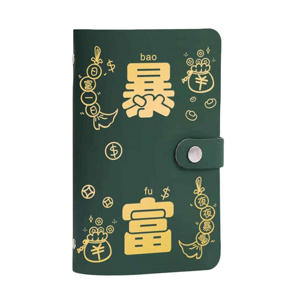 Waterproof Money Saving Challeng Book PU Leather Cash Budget Notebook  Bills Storage