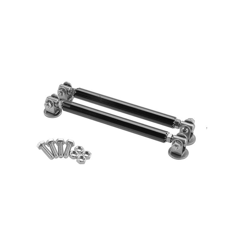 

1 пара универсальных автомобильных сплиттеров, гоночных регулируемых передних и задних бамперов, комплект тяговых штанг 75/100/150/200 мм