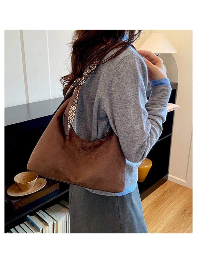 Shoulder Bag Women PU Large Capacity Daily Commute