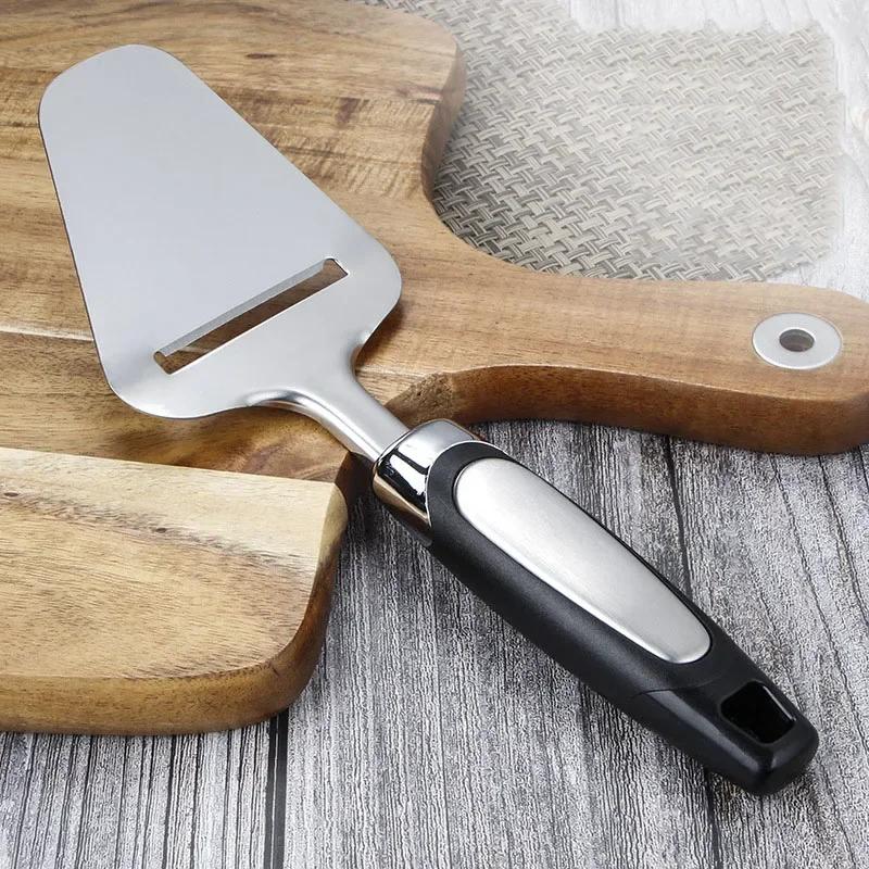Cheese Slicer Heavy Duty Cheese Shaver Shovel Multi-Function Plane Server Soft Semi-Hard Hard Cheeses Kitchen Stainless Steel