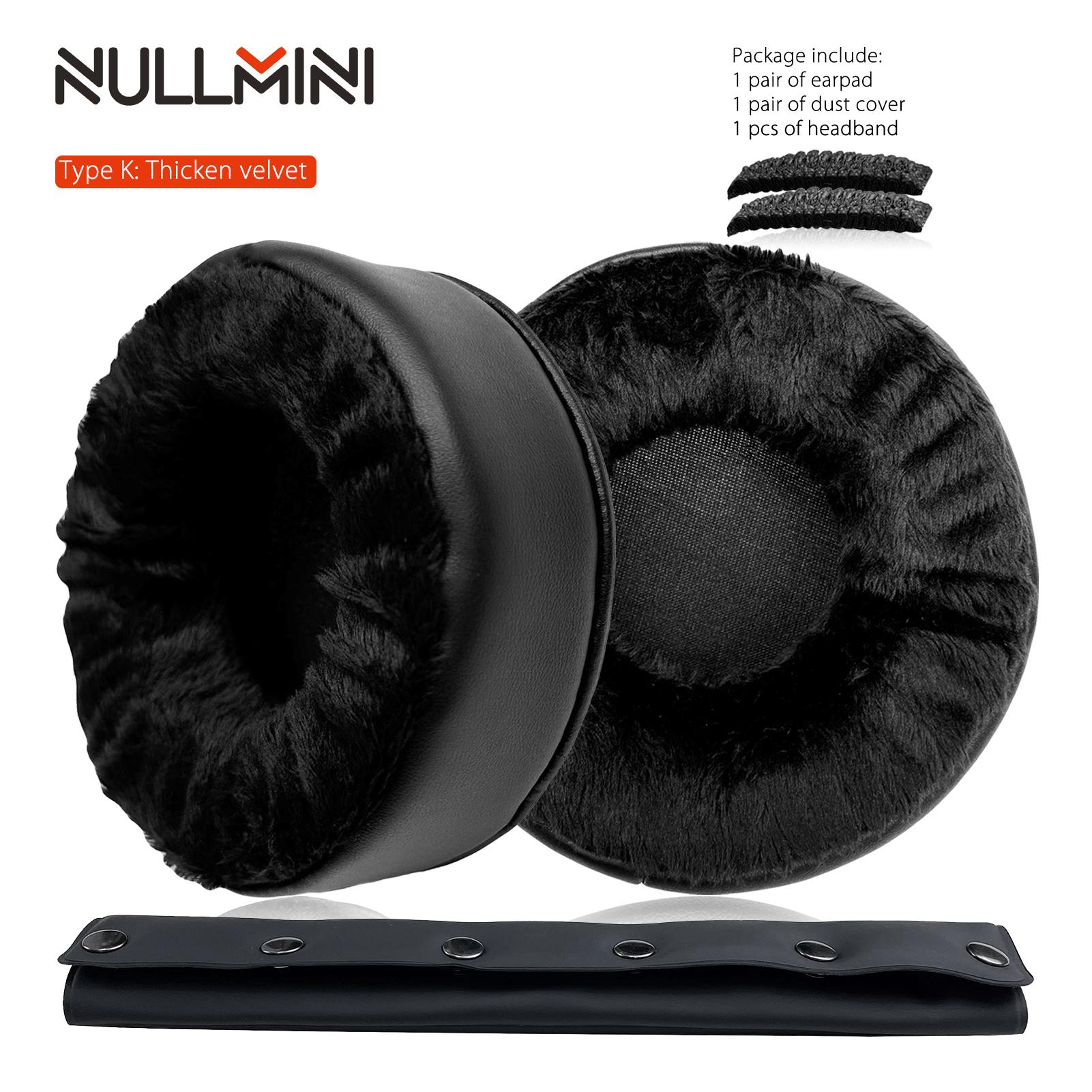 

Замінні амбушюри NullMini для Beyerdynamic DT770 DT880 DT990 DT770pro DT880pro DT990pro MMX300 навушників амбушюри