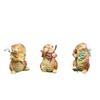 Easter Three Bunnies Set Resin Crafts Home Decorations Outdoor Ornaments