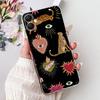 Casing Popular Rose Girl Painted Cover For Samsung Galaxy A06 Soft Silicone Phone Case For Samsung A05 A06 Back Cover Capa Bags