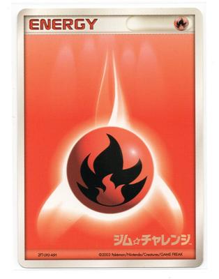 Buy It Card Promo 2003 Fire Energy Gym Challenge Now Pokémon