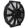 10in Slim Electric Cooling Fan Radiator 24V 80W 2100RPM 10 Straight Blades Universal for Car