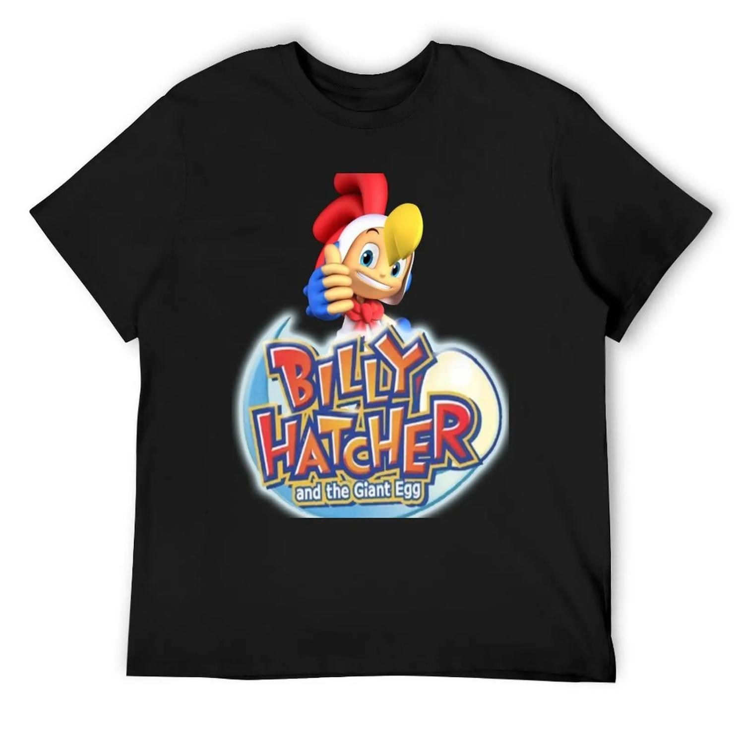 

Футболка Billy Hatcher & The Giant Egg для спортивных фанатов Персонализированная футболка оверсайз футболки с аниме футболки большого веса для мужчин S чёрный