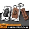 2026 Hot For VW VOLKSWAGEN Car TPU Zinc Alloy Key Case Bag Car Key Chain Metal Key Shell For Volkswagen VW Tiguan MK2 Golf 7 MK7