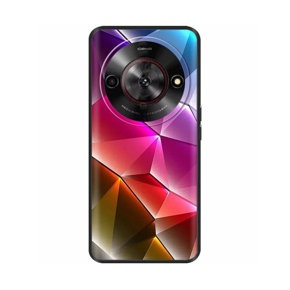 Painted Cover For ZTE Blade A75 5G Case Soft Silicone Fundas Shockproof Shell Back Cover For ZTE Blade A75 5G 4G Cases Bumper