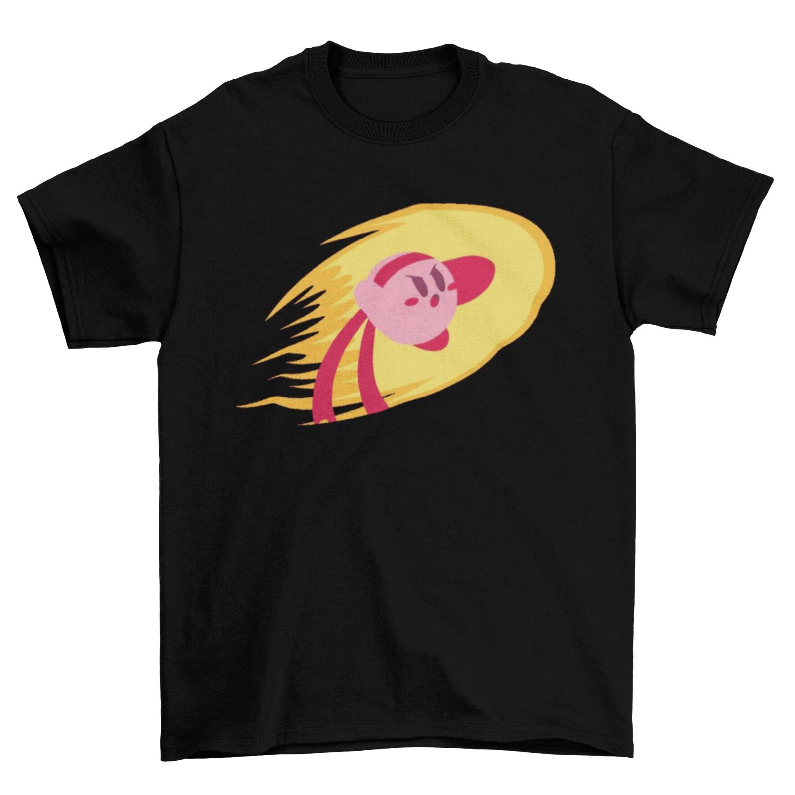 Ninja Kirby T-Shirt Unisex Adult Sizes Unisex Funny Crystal Shards Mario New S