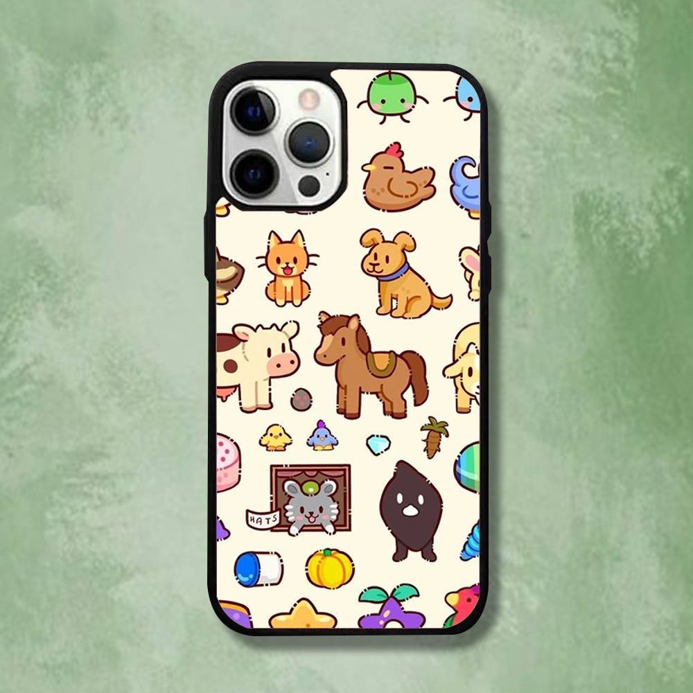 Cartoon S-Stardew V-Valley Phone Case For iPhone 17,16,15,14,13,12,11,Pro,Max,Plus,Mini,SE4,E Magnetic Magsafe Wireless Charging