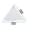 10/100PCS Disposable Paper Funnel Filters Paint Strainer Cone With Fine Mesh Oil Resin Varnish Filter For Automotive Spray Paint Mass Air Flow 3