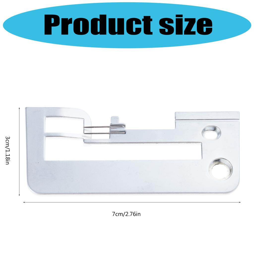 Easy Installation Sewing Needle Plate Stitches Plate Stainless Steel Texture Great for 3034D 4234D 4234DT 5234PR Models