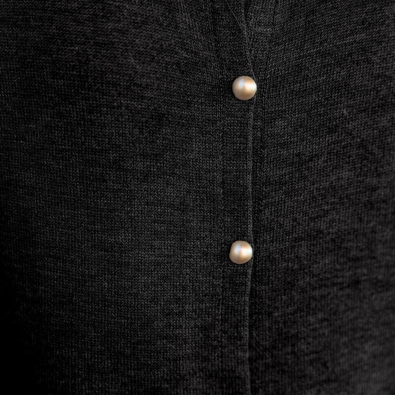 Mokana Women's Faux Two-Piece Long-Sleeve Knit Top