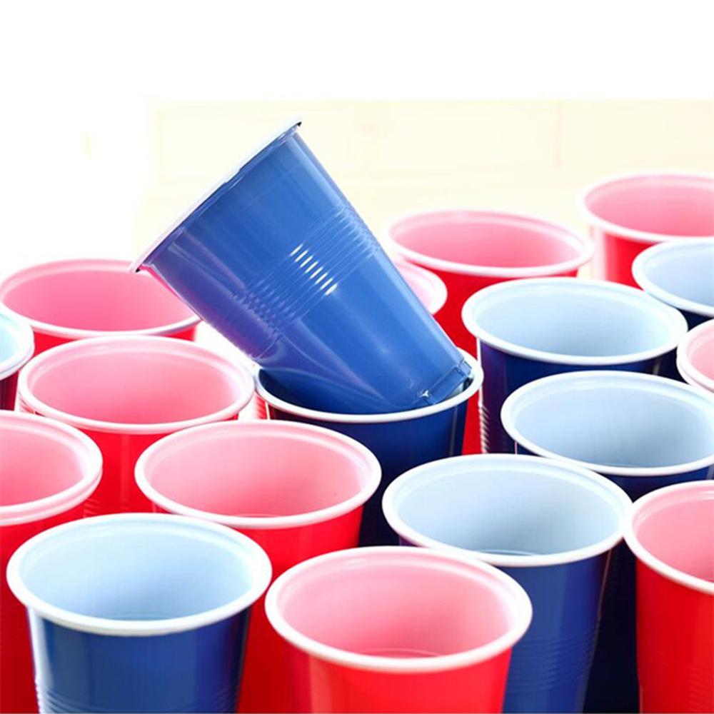 

Beer Pong Kit with 24 Ball 24 Cup Beer Drinking Game for Party KTV Bar Club Type A