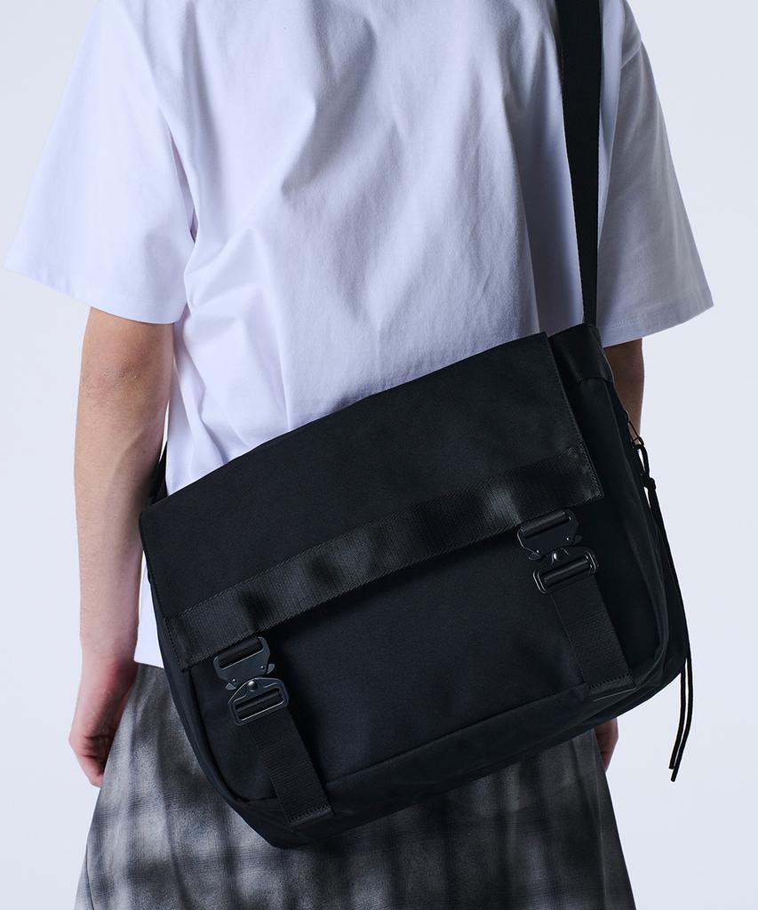 Maison Mined Two Buckle Messenger Bag