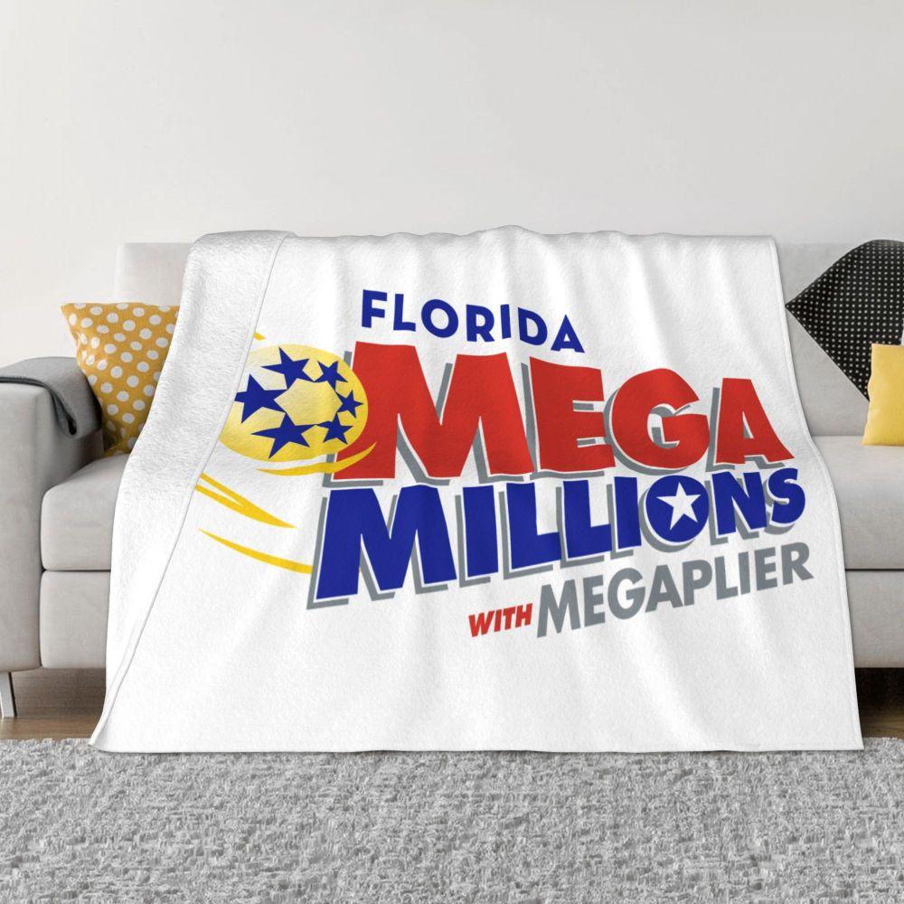 NEW Mega Millions Blankets and Throws Super Soft Thermal Indoor Outdoor Blanket for Living Room Bedroom Travel 30x40in