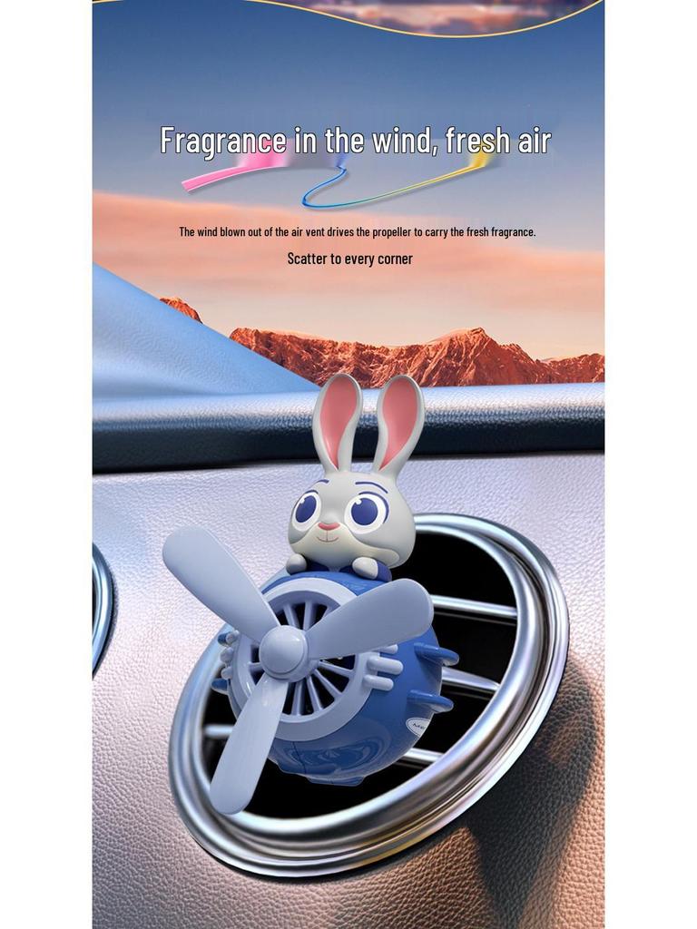Cartoon Cute Car Air Vent Freshener & Perfume