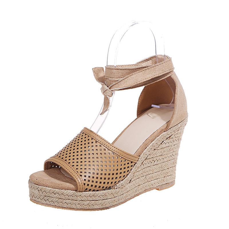 2021 Summer Plus Size Wedge Sandals 42