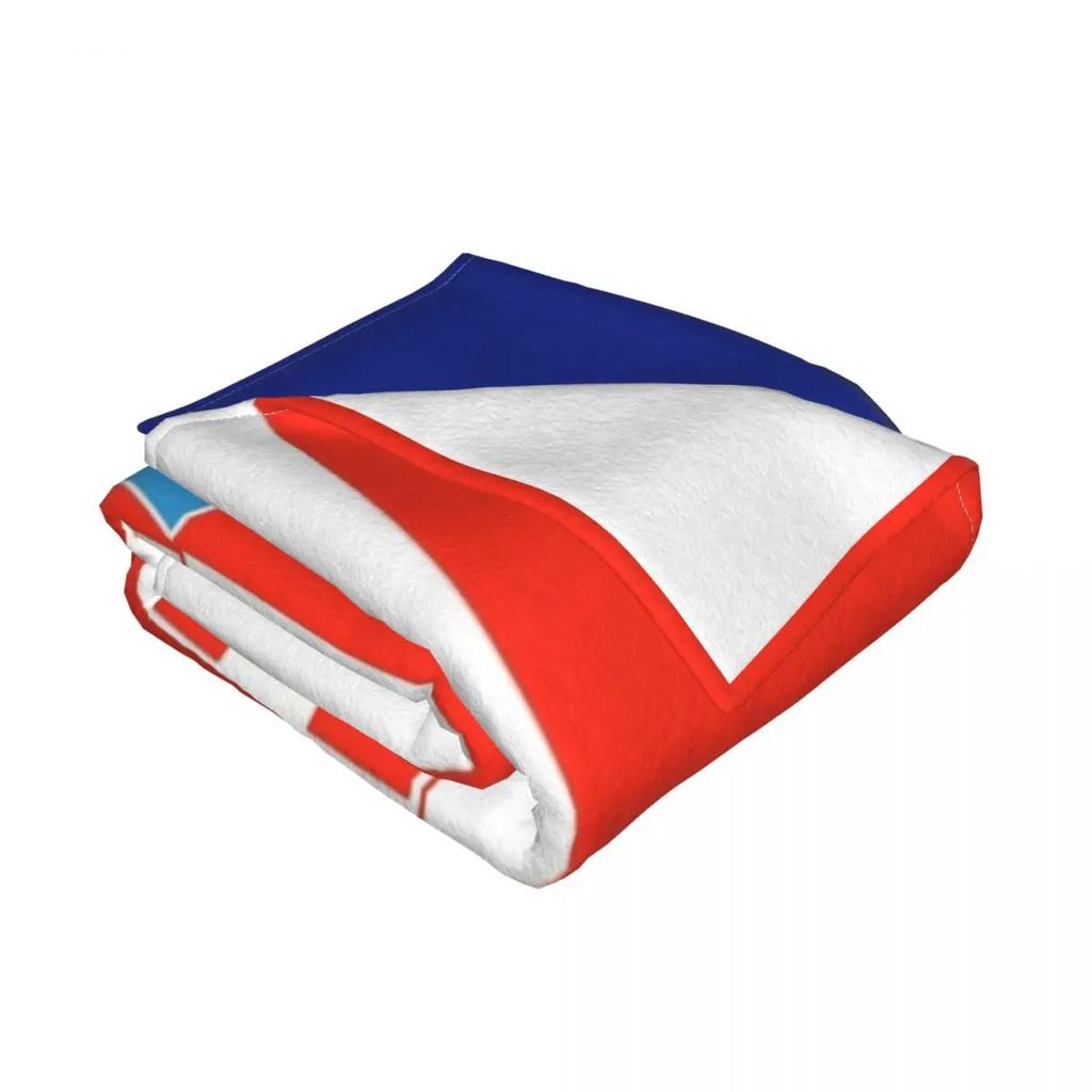 Croatian Flag Print Throw Blanket Fluffy Soft Blankets Cute Blanket Blankets For Baby Beautiful Blankets
