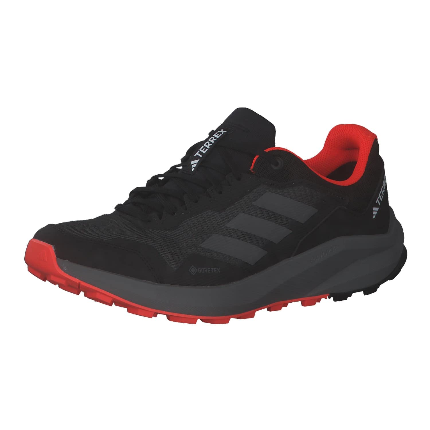

Кроссовки Terex Trail Rider Trail Running LTH85 Core Red cm [Adidas] GORE-TEX мужские черные/серые Four/Solar (HQ1233) +24,5