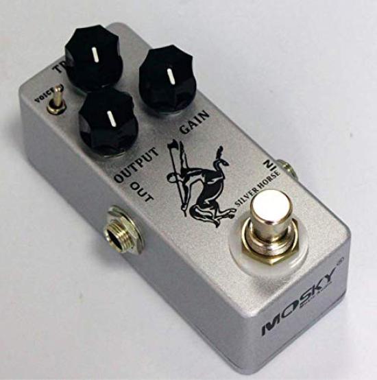 Redstone MOSKY Silver Horse Efektor Overdrive Booster do Gitary Elektrycznej