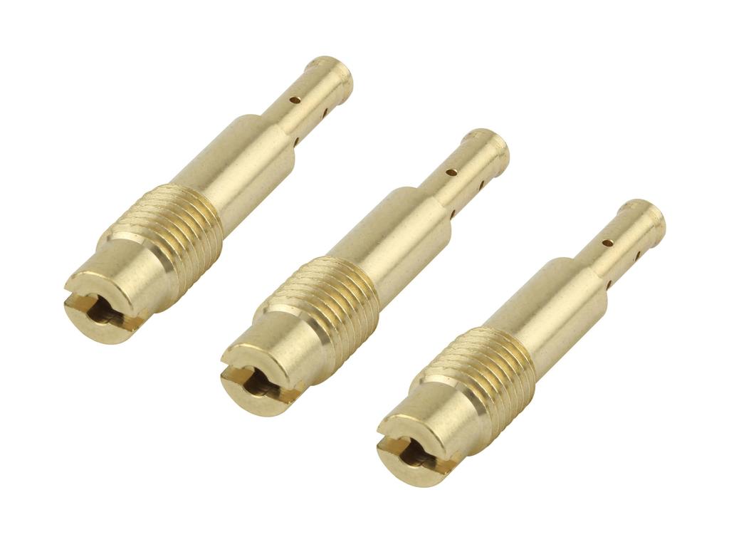 POSHFAITH Motorcycle Supplies Pilot Jet 3 Oversized Pilot Jet Set (30X6) [Compatibility] NSR50 (1988-1999) | NS50F | NS-1 (-1999) 755904-10