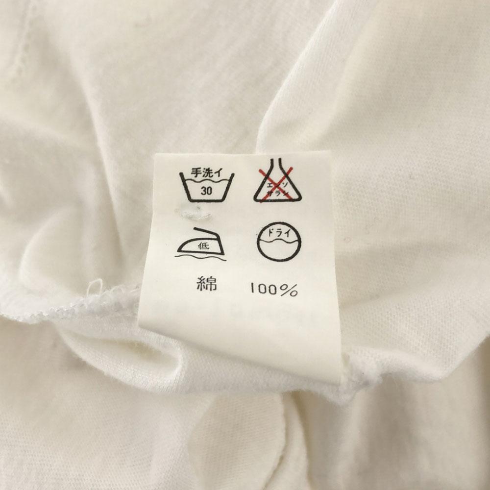 Y's Bis Made In Japan Long Sleeve Frill Cut White Women Used