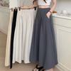 Damen Frühling/Herbst High-Waist Elastischer A-Linien Midi-Rock - Slim-Fit mit Einzigartiger Persönlichkeit & Vielseitigem Design