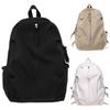 High Capacity Trendy Ins Backpack Polyester School Bags Cute Kawaii Casual Schoolbags  Unisex