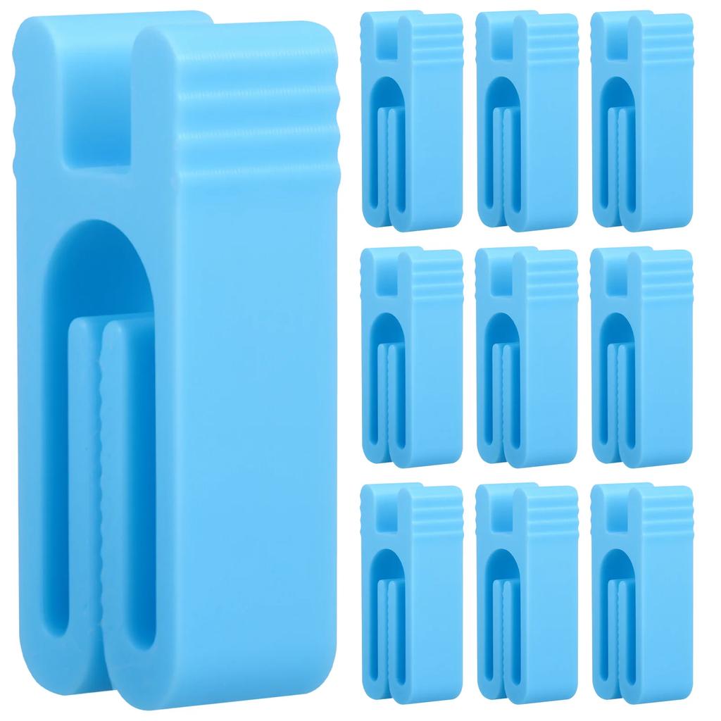 10 Pcs Food Sealing Clips Snack Bag Plastic Sealer Clip Reusable Moisture Proof and Leak Proof for Snack Keep Food Fresh