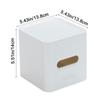 Plastic Roll Paper Holder Simple Desktop Tissue Box Modern Tissue Container  Coffee Table