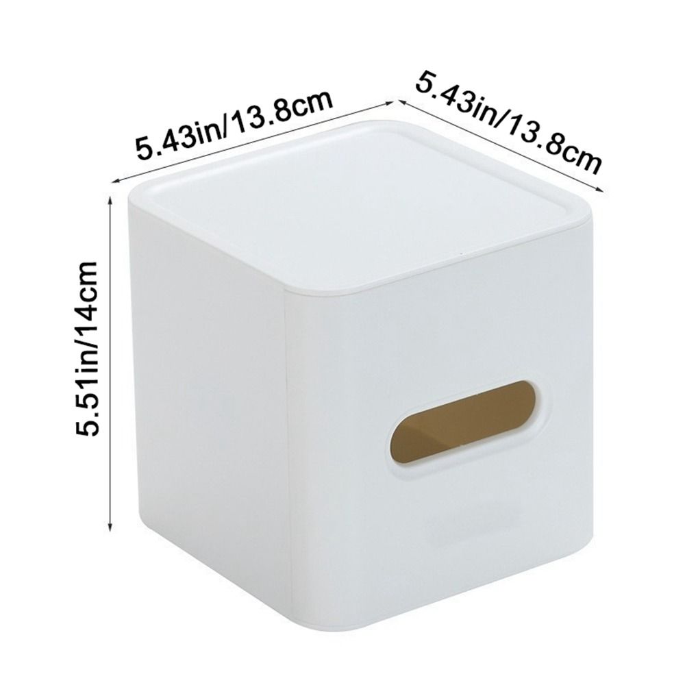 Plastic Roll Paper Holder Simple Desktop Tissue Box Modern Tissue Container  Coffee Table
