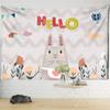 Cartoon Animal Tapestry Wall Hanging Bohemian Hippie Tapiz Kawai Children's Room Girls Dormitory Decor