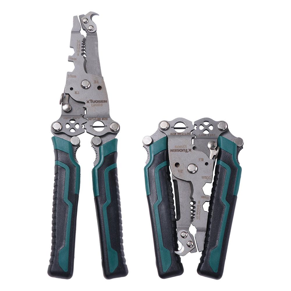 Schnelle Schneiden Faltbare Abisolieren Zangen High-carbon Stahl Abisolierzange Haushalt