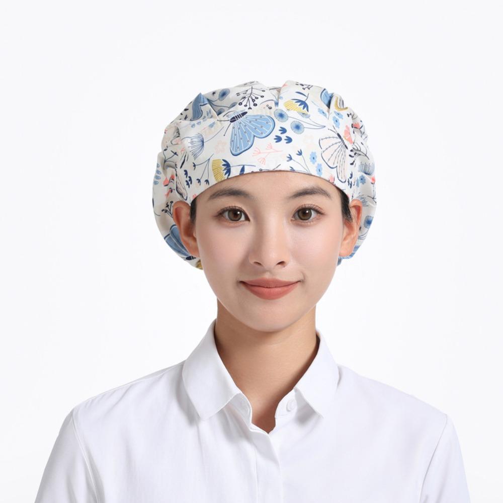 Adjustable Catering Chef Hat Breathable Cafe Bar Baker Hat Waiter Work Caps  Kitchen Cooking Tool