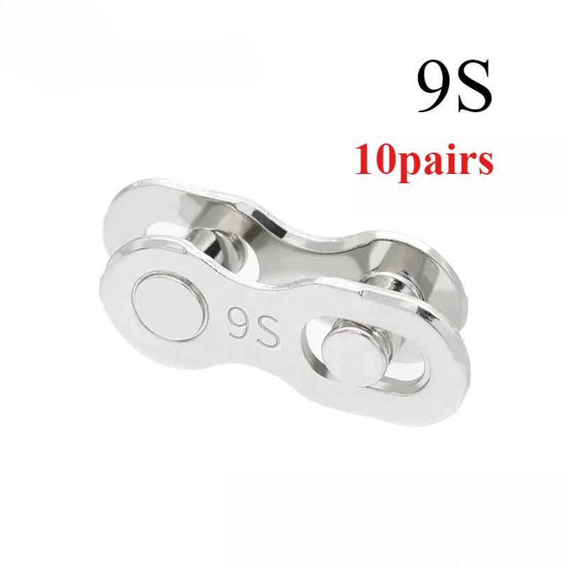 Bicycle Chain Missing Link Bicycle Parts Mountain Bike Chain Magic Buckle Single Speed Chain Quick Release 8S/9/10/11/12 Speed
