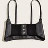 Color Solid Simple Strap Design Women Casual Strap Waist Cover For Street Wear