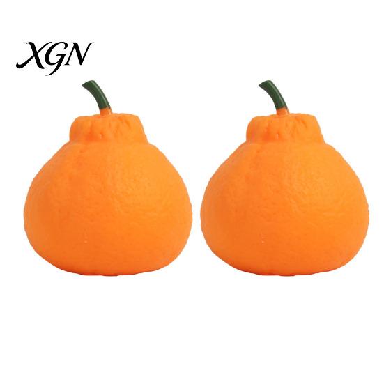 Realistic Fruit Squeeze Toy 2/3/5Pcs Stress Relief Ugly Orange Decompression Dekopon Elastic Ball Anti-anxiety Simulation Sensory Fidget